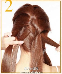 簡單又實(shí)用的蝎子辮的編法圖解