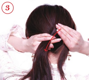 DIY蓬松復(fù)古正編辮