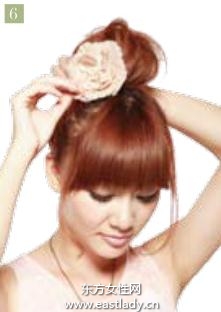 經(jīng)典日系高丸子發(fā)型圖解