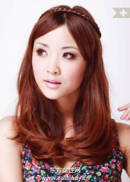 清甜中分內卷發(fā) 浪漫隨性波西米亞風情