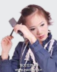 沉悶小短發(fā)變身柔順直發(fā)增添時(shí)尚氣息