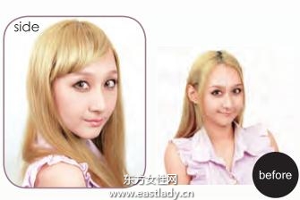 卡哇伊斜劉海發(fā)型設計 馬上變可愛