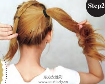 最新側(cè)邊馬尾發(fā)型設(shè)計 給人可愛俏皮的感覺