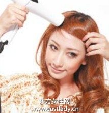 劉海側(cè)面定型變換不同造型