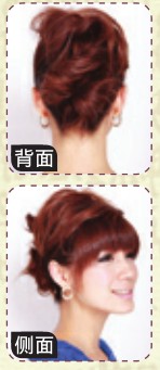 蓬松頭發(fā)型大臉變小臉