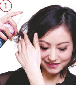 嬌小可愛劉海編發(fā) 做個(gè)小女人