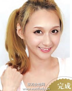 最新側(cè)邊馬尾發(fā)型設(shè)計 給人可愛俏皮的感覺
