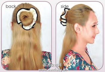 時(shí)尚公主頭配發(fā)髻 婉約迷人心情隨之綻放