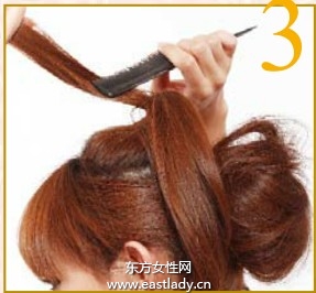 辣妹風(fēng)格高盤發(fā)性感中透露著華麗