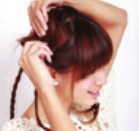 多發(fā)辮團子頭提升整體氣質(zhì)