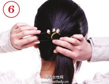 2013新款馬尾辮的扎法圖解 美化你的臉部輪廓