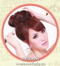 日系蓬松丸子頭發(fā)型 圓形臉MM最愛發(fā)型