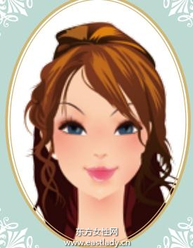 瓜子臉女生適合的兩款發(fā)型