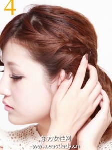 凌亂卷發(fā)變美麗的發(fā)型設(shè)計(jì)步驟