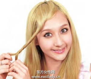 卡哇伊斜劉海發(fā)型設計 馬上變可愛