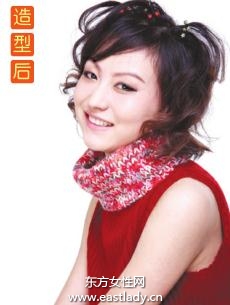 彩色小夾子打造時尚靚麗發(fā)型