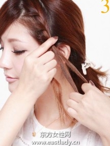 基本三股辮和四股辮發(fā)型設計