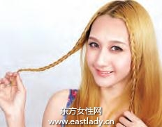 時尚加股辮編法打造鄉(xiāng)村田園風(fēng)