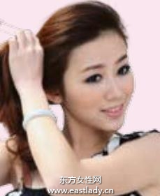 適合懶MM的好看發(fā)型扎法