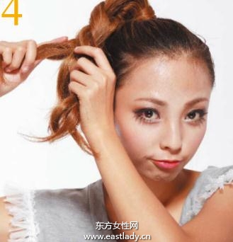 2013新款馬尾辮的扎法圖解