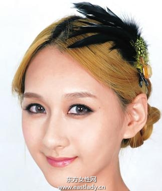 2013最新編發(fā)發(fā)型帶著法蘭西式的浪漫韻味