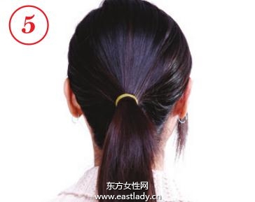 2013新款馬尾辮的扎法圖解 美化你的臉部輪廓