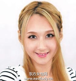 可愛加股辮成就淑女風