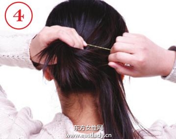 2013新款馬尾辮的扎法圖解 美化你的臉部輪廓