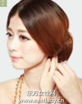 韓式擰卷后束發(fā) 隨意盤扭更迷人