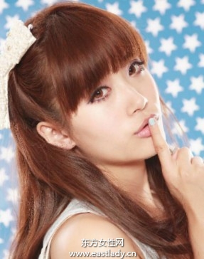 側(cè)旋擰法發(fā)型設(shè)計擺脫翹起發(fā)型