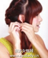 麻花辮打造華麗清爽效果