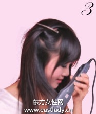 傾斜直劉海展現(xiàn)女性優(yōu)雅氣質(zhì)