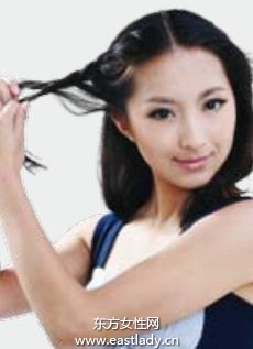 精致雙蜈蚣辮給人清爽感