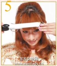 束發(fā)+分區(qū)讓你變飄逸發(fā)型