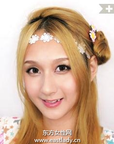 最新韓式甜美發(fā)型打造可愛(ài)風(fēng)