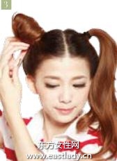 雙團(tuán)子高束發(fā)發(fā)型設(shè)計(jì)帥氣又迷人