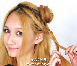 最新時尚麻花辮子的編法真的好賞心悅目