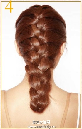 簡單又實(shí)用的蝎子辮的編法圖解