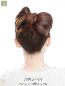 清新菠蘿頭造型給人陣陣春意