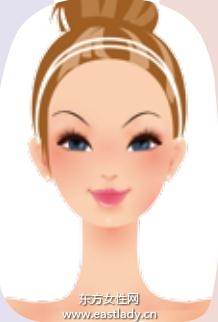 適合圓形臉的兩款發(fā)型