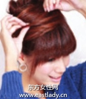 蓬松頭發(fā)型大臉變小臉