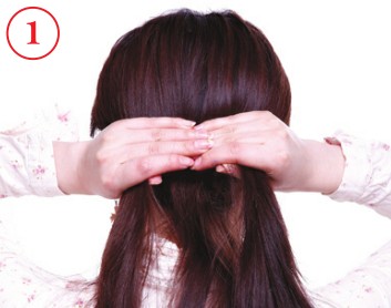 2012流行發(fā)型 自然隨性反編辮