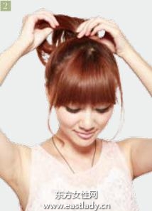 經(jīng)典日系高丸子發(fā)型圖解