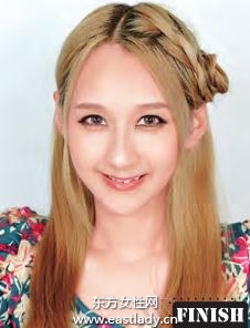 新款編發(fā)發(fā)型 使人迅速減齡十歲