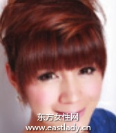 蓬松頭發(fā)型大臉變小臉