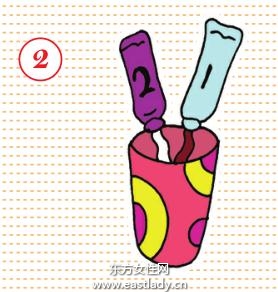 自制染發(fā)劑調(diào)出漂亮發(fā)色