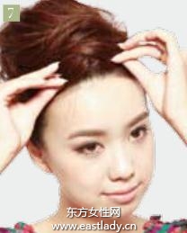 2013最新蓬松高盤發(fā)造型 給人瀟灑不拘一格之感