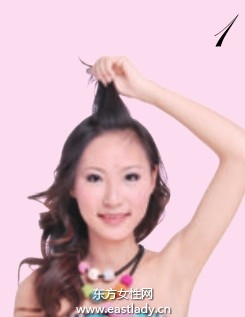 蝴蝶結(jié)小束發(fā)簡單迷人富含溫情氣息