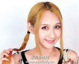 2013最新編發(fā)發(fā)型帶著法蘭西式的浪漫韻味