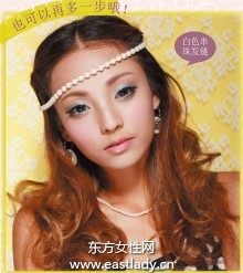 雙側藏劉海散發(fā)提升時尚感